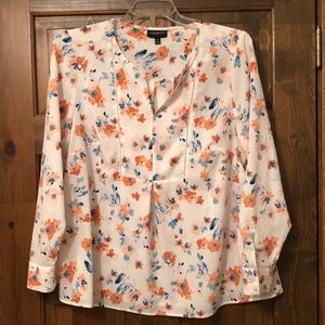 Lane Bryant full & 3/4 sleeve blouse size 14/16